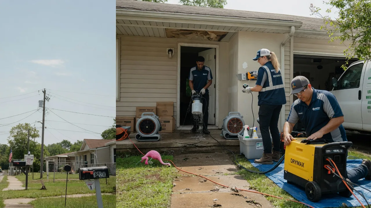 Storm Damage Water Removal in Swartz Creek, MI near me